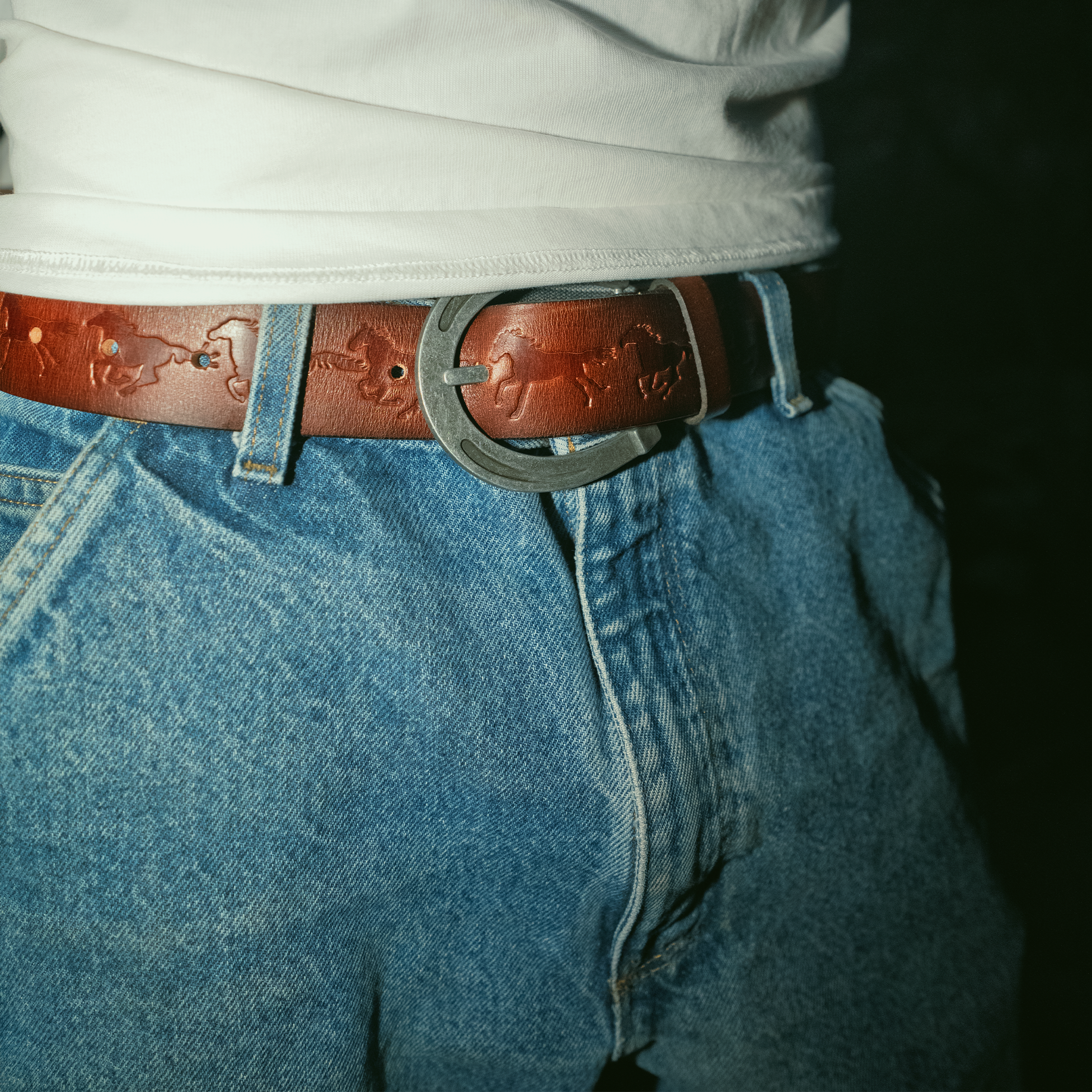"stallion" belt
