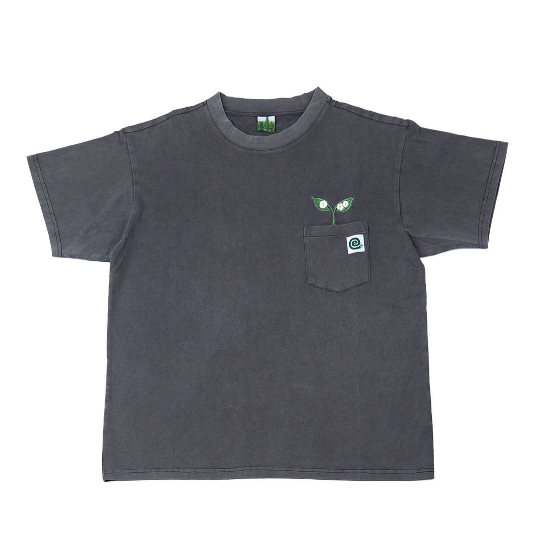 Overgrowth Pocket Tee "Navy"