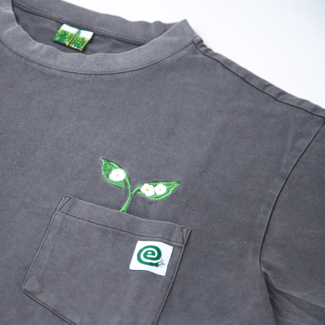 Overgrowth Pocket Tee "Navy"