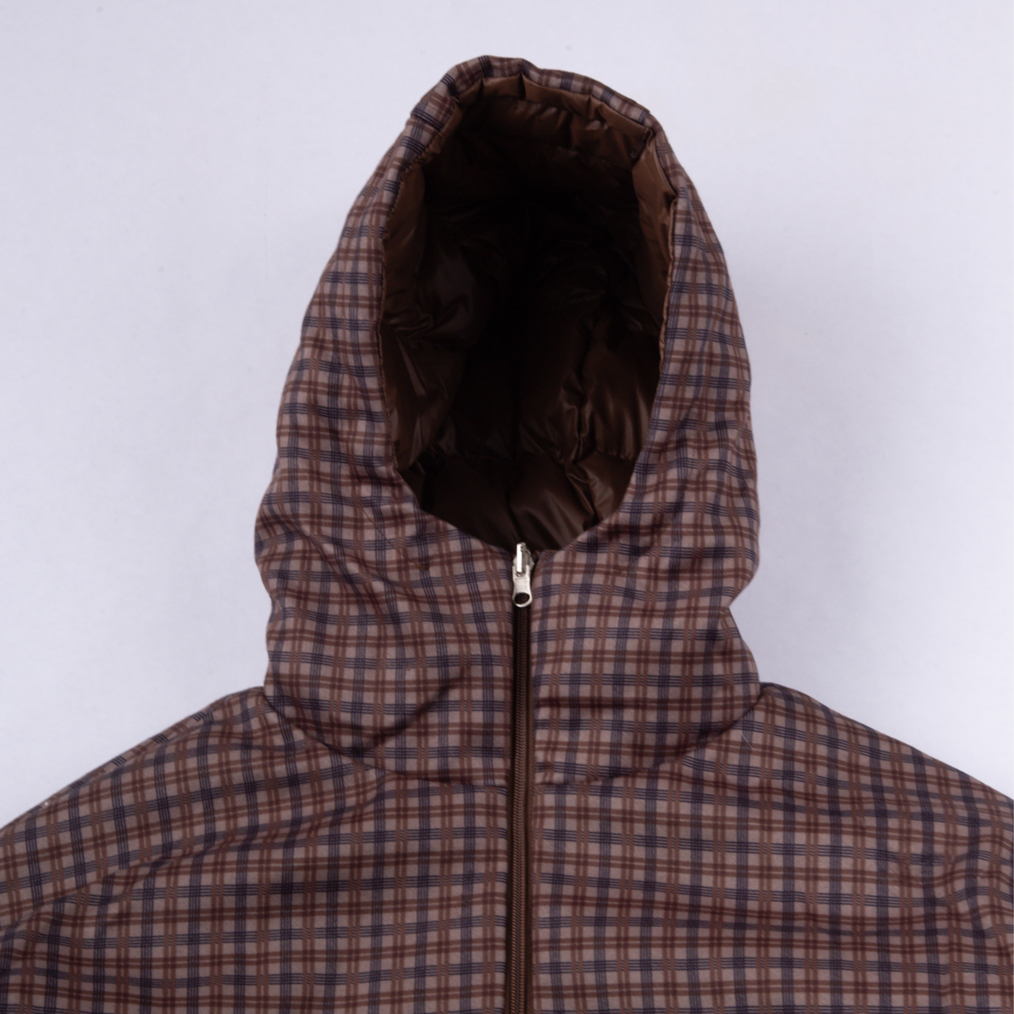 "summit" reversible puffer (brown)