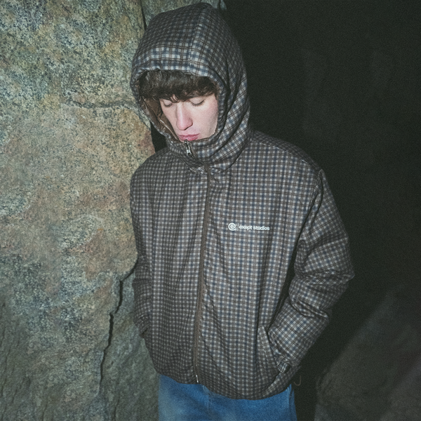 "summit" reversible puffer (brown)