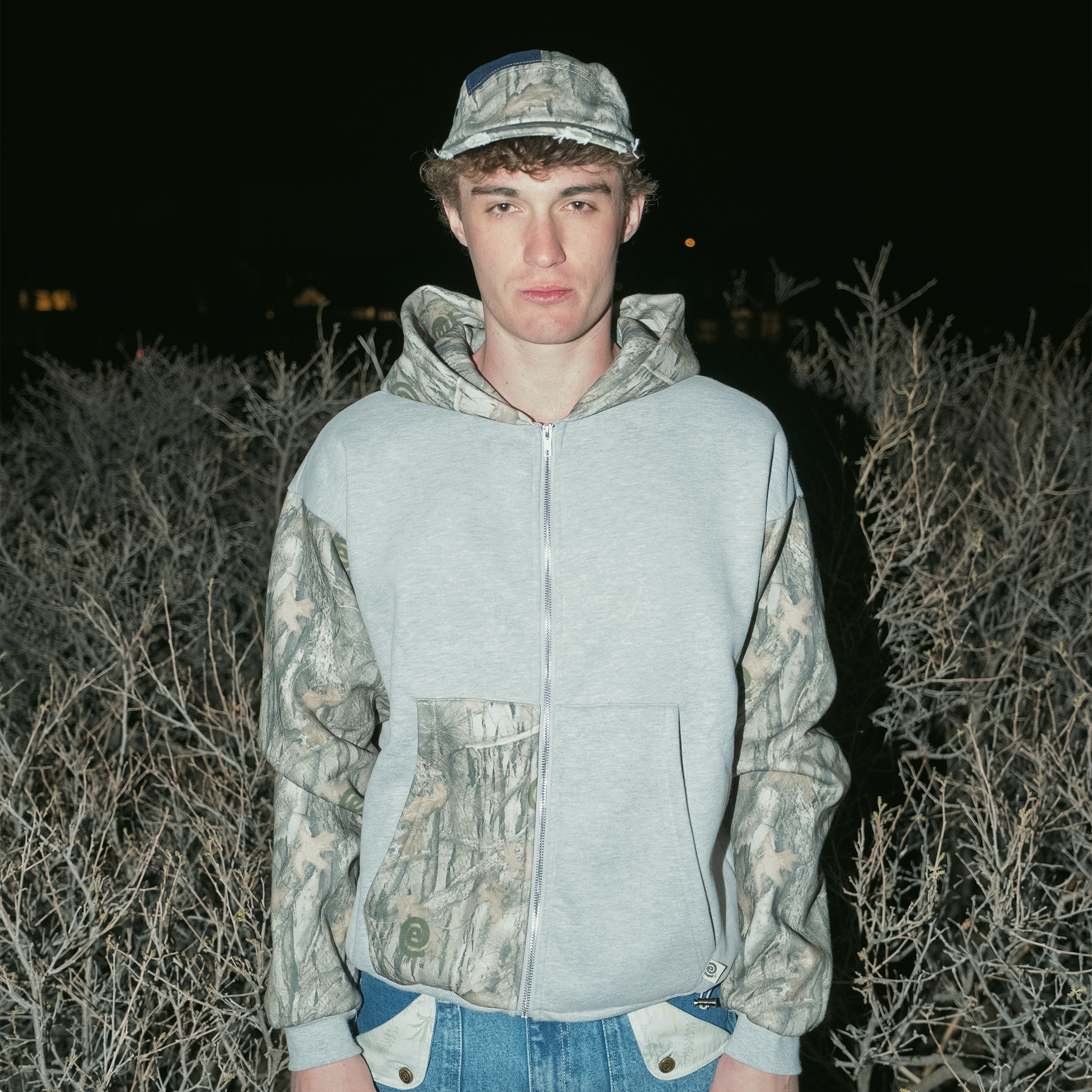 "camo" hoodie