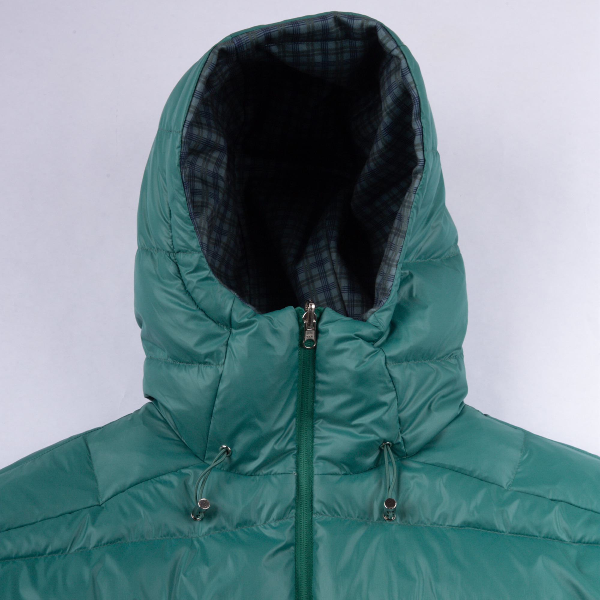 "summit" reversible puffer (green)