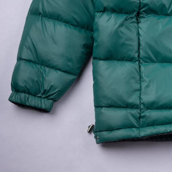 "summit" reversible puffer (green)