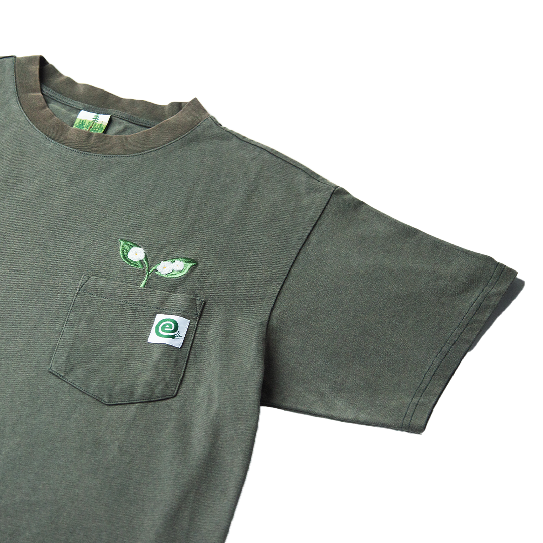 Overgrowth Pocket Tee "Ivy"
