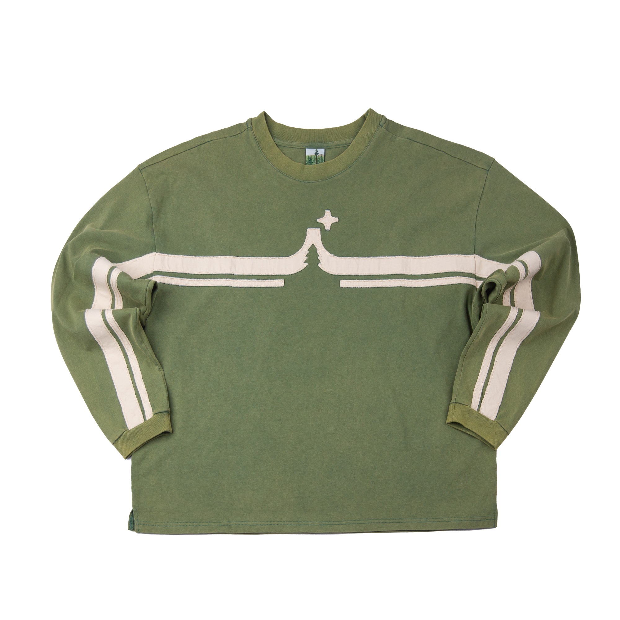 Longsleeve Pine Tee "Moss"