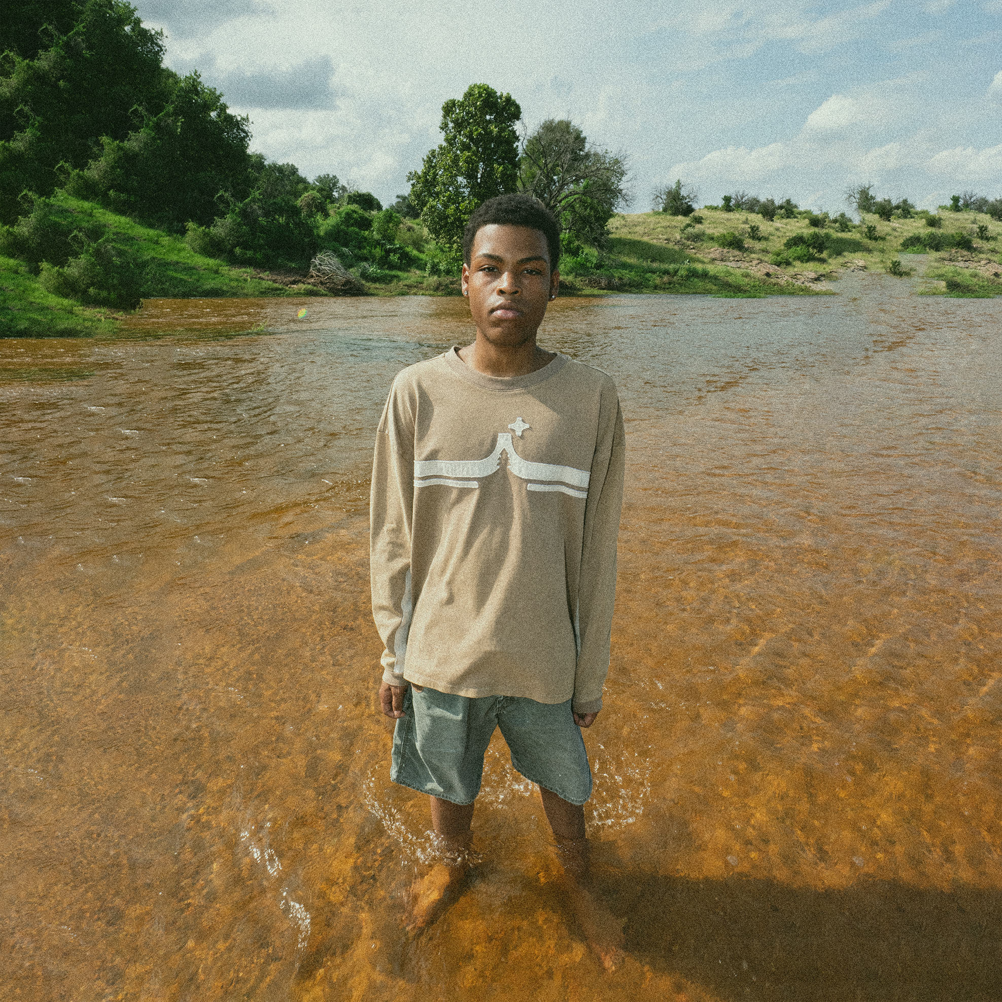 Longsleeve Pine Tee "Mud"