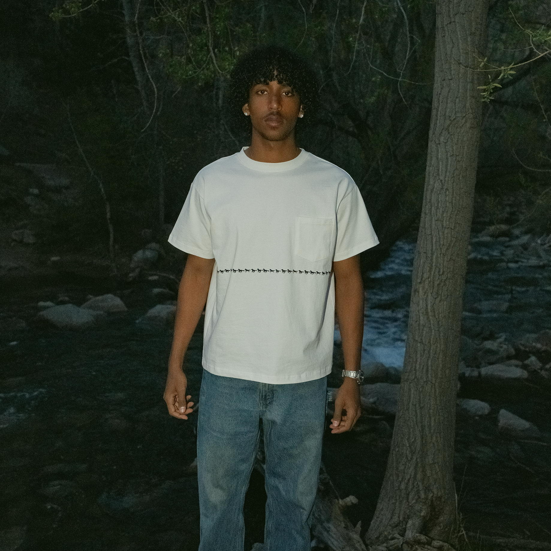 "stallion" tee