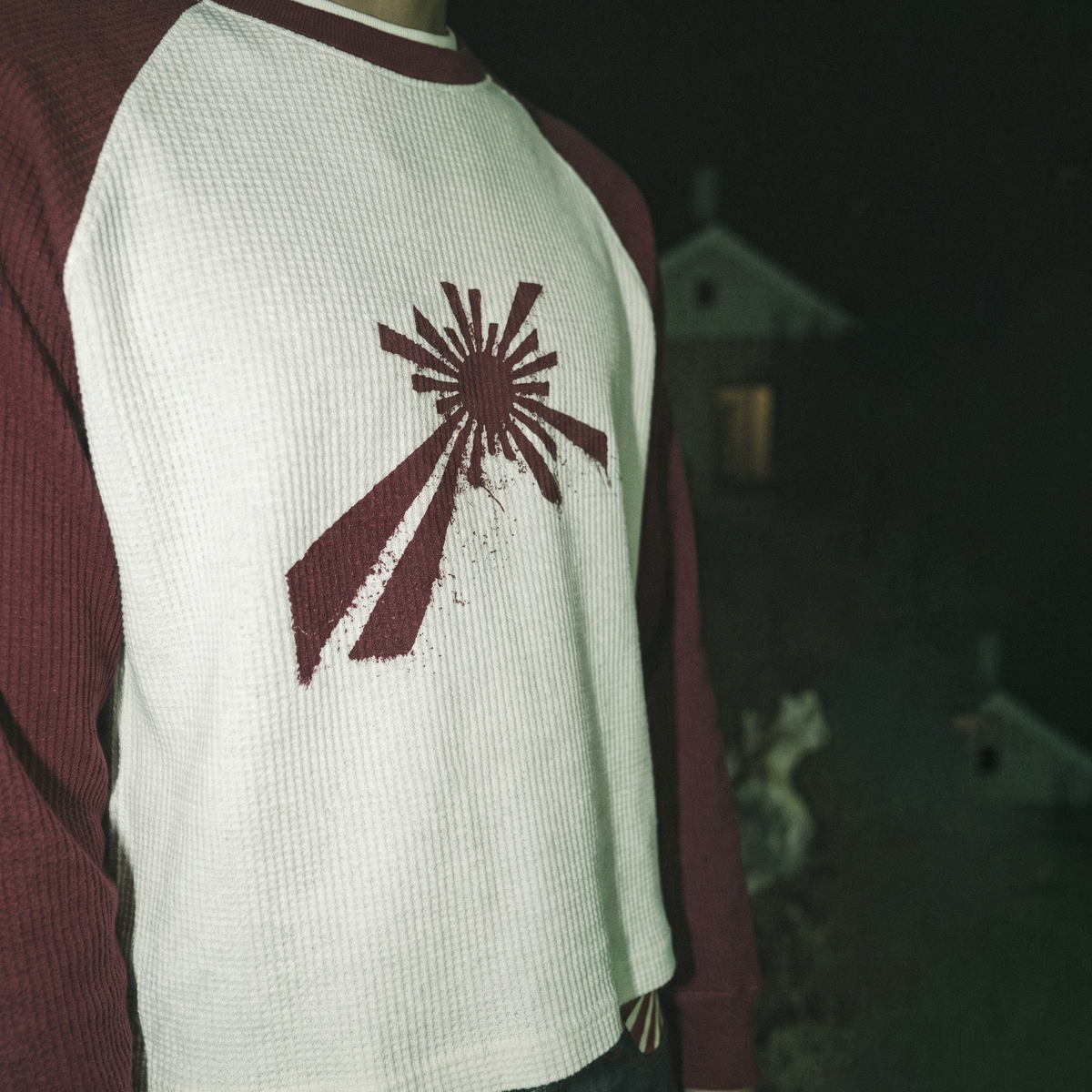 "sunset" waffle knit